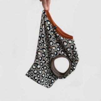 crop top leo animal schlamm