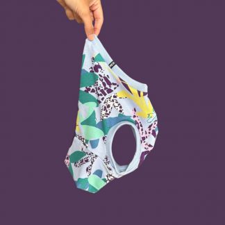 Italienisches Windspiel Shirt mit Blumen