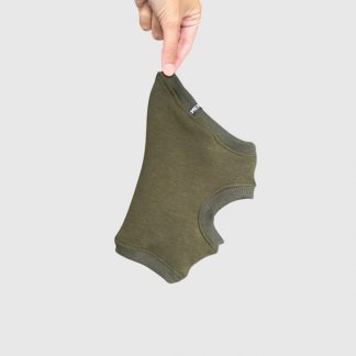 Welpenshirt mini in oliv.